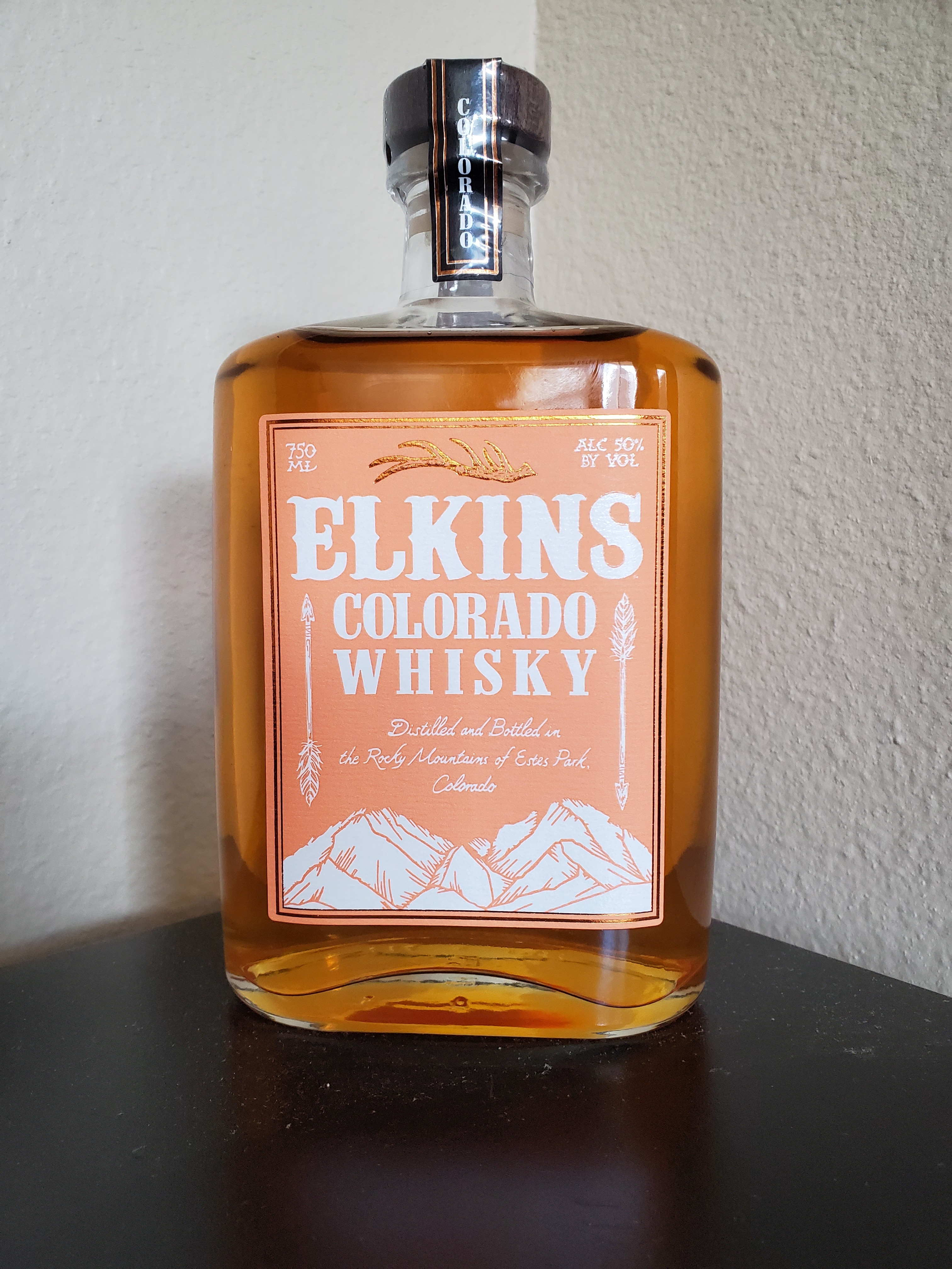 Elkins Colorado Whisky Peach Wood Finished
