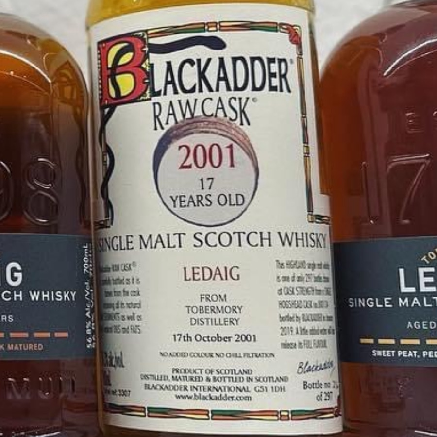 Blackadder Raw Cask Ledaig 2001 17 Years