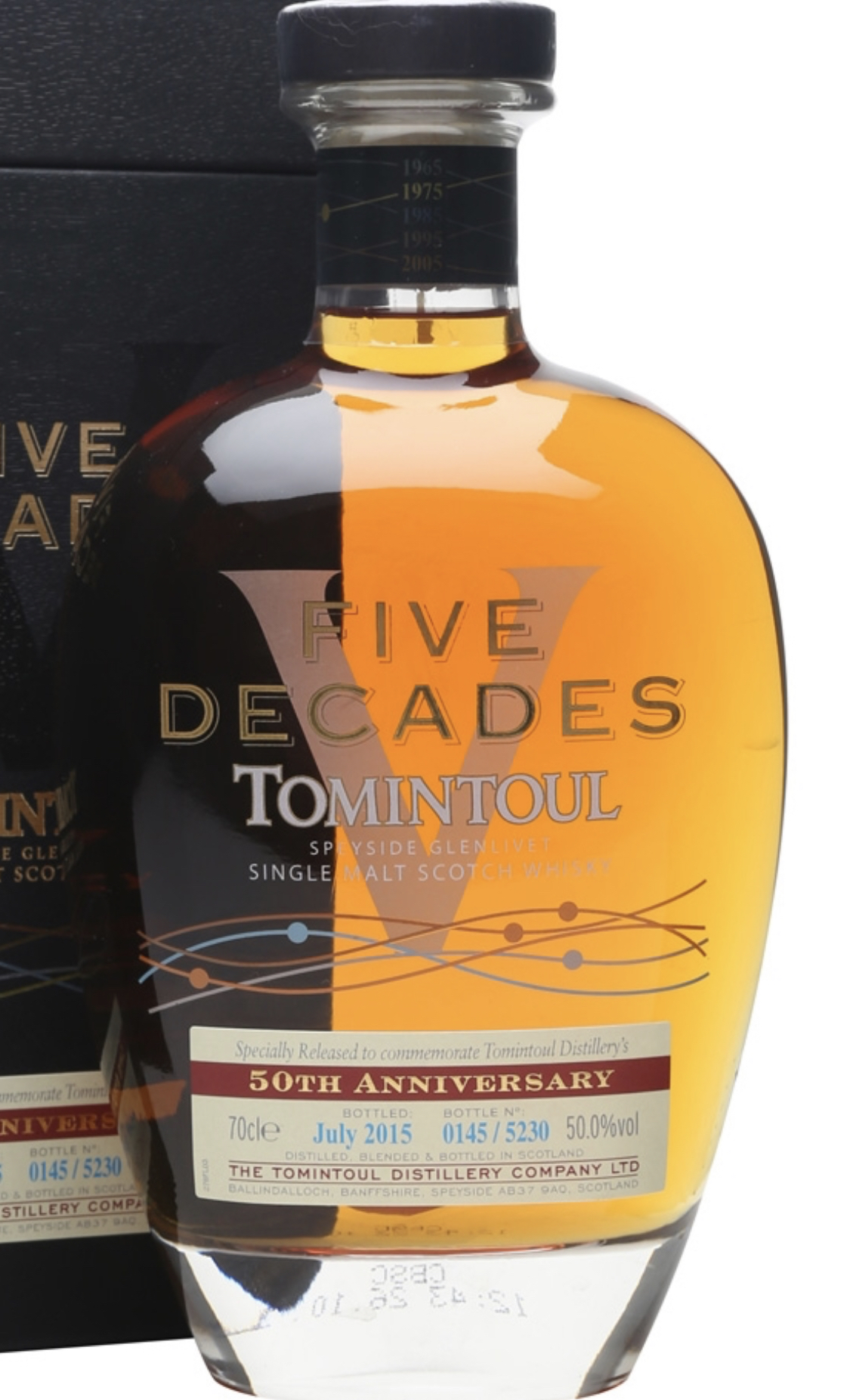 Tomintoul Five Decades