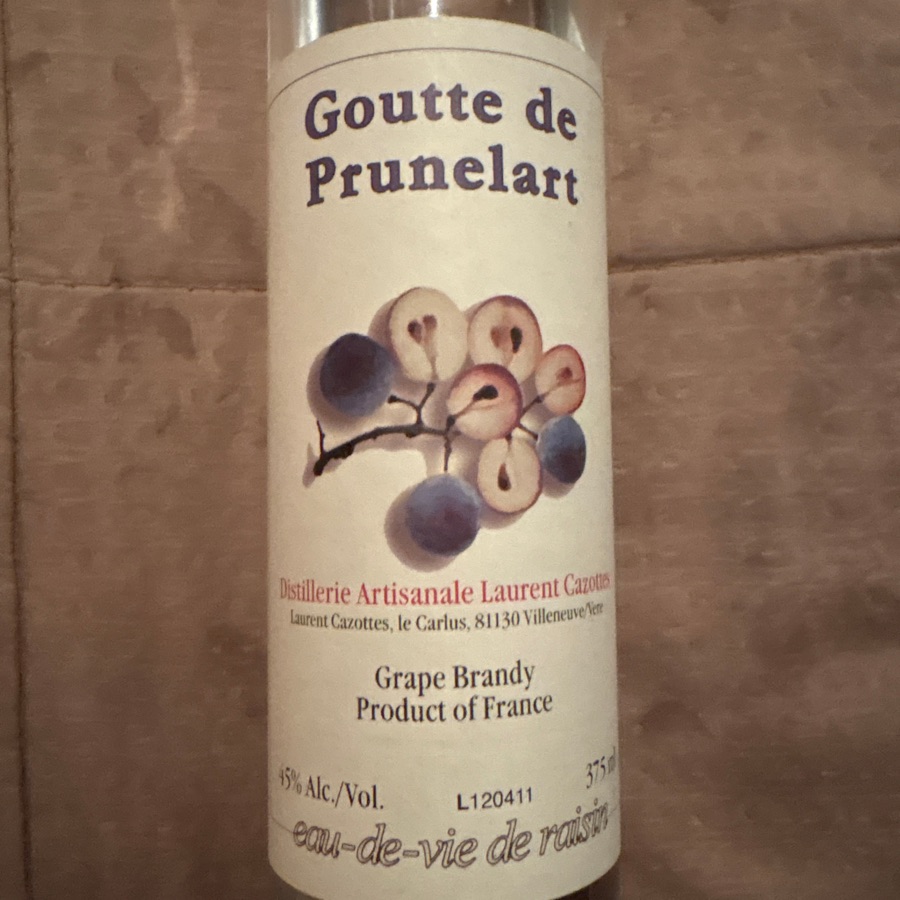 Laurent Cazottes Goutte de Prunelart