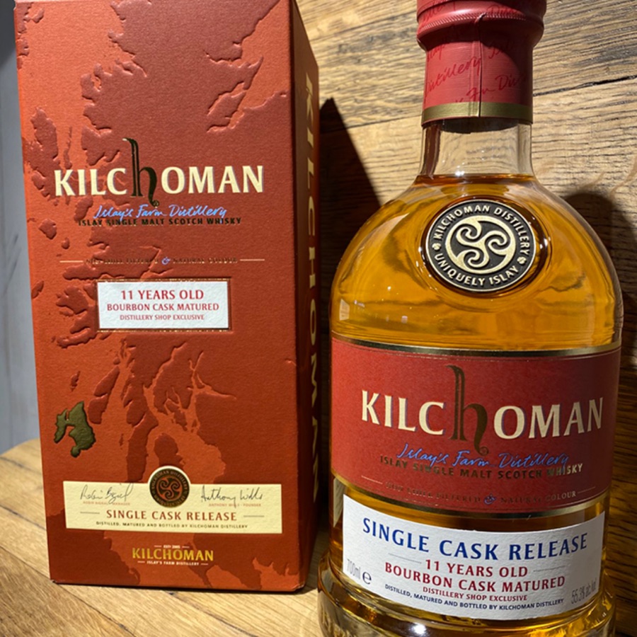 Kilchoman 11 Year Bourbon Single Cask #222/2010 - Distillery Exclusive
