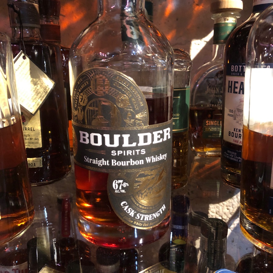 Boulder Spirits Straight Bourbon Whiskey Cask Strength