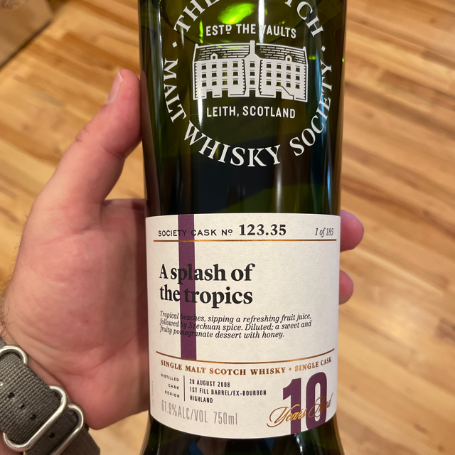 A Splash of the Tropics - SMWSA - 123.35