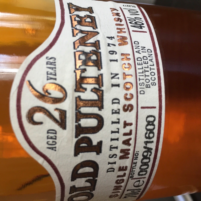 1974 Old Pulteney 26