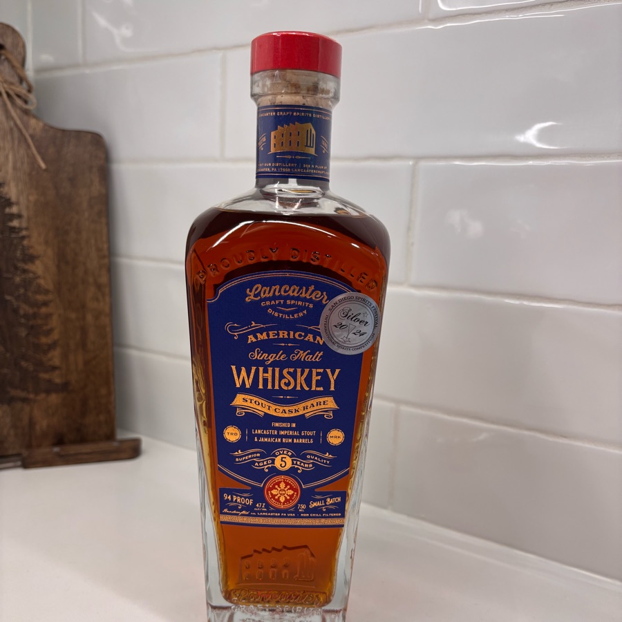 Lancaster Craft Spirits American Single Malt Stout Cask