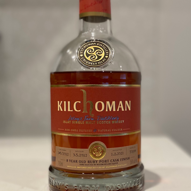 Kilchoman Single Cask Release Ruby Port