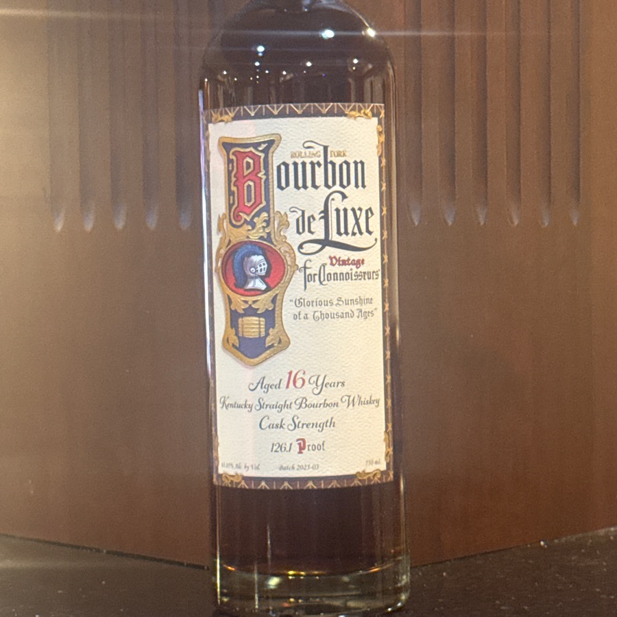 Rolling Fork Bourbon de Luxe Aged 16 Years Cask Strength