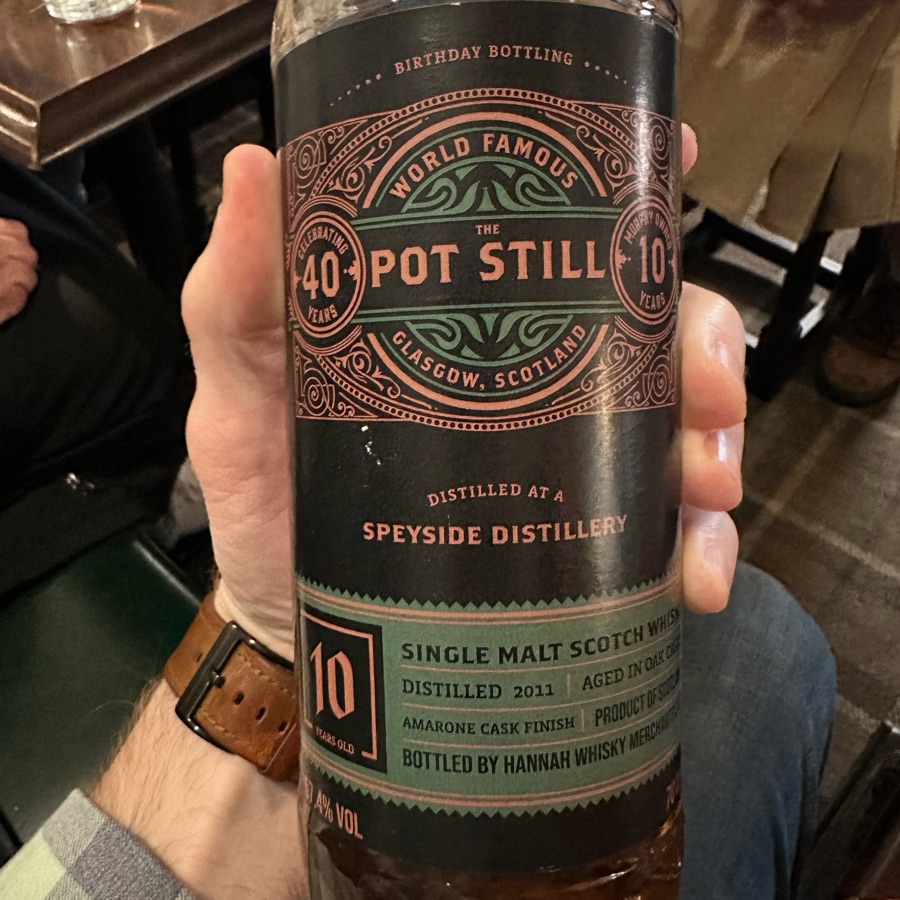 The Pot Still Single Malt 10 Year