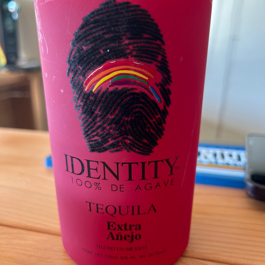identity tequila extra anejo