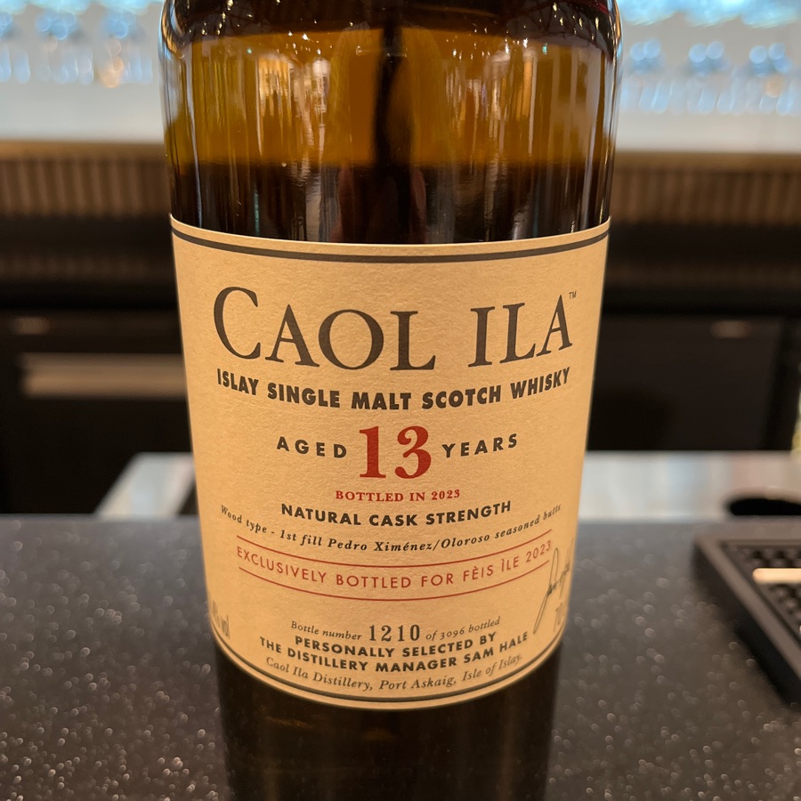 Caol Ila 13 year old (2023 Feis Ile)