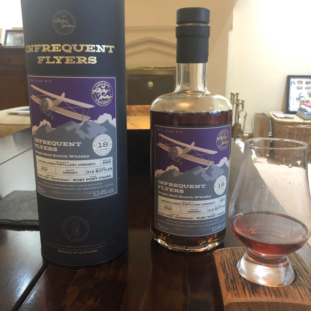 Infrequent Flyers Orkney 2003 Ruby Port Finish