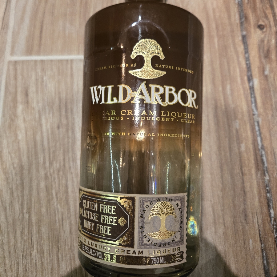 wild arbor clear creme liquor gluten free lactose  free dairy free