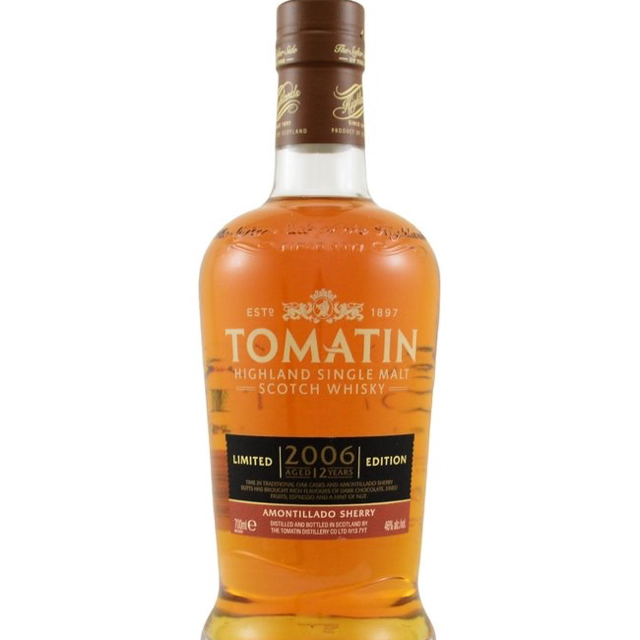 Tomatin 12 Year 2006 Amontillado Sherry Cask Finish