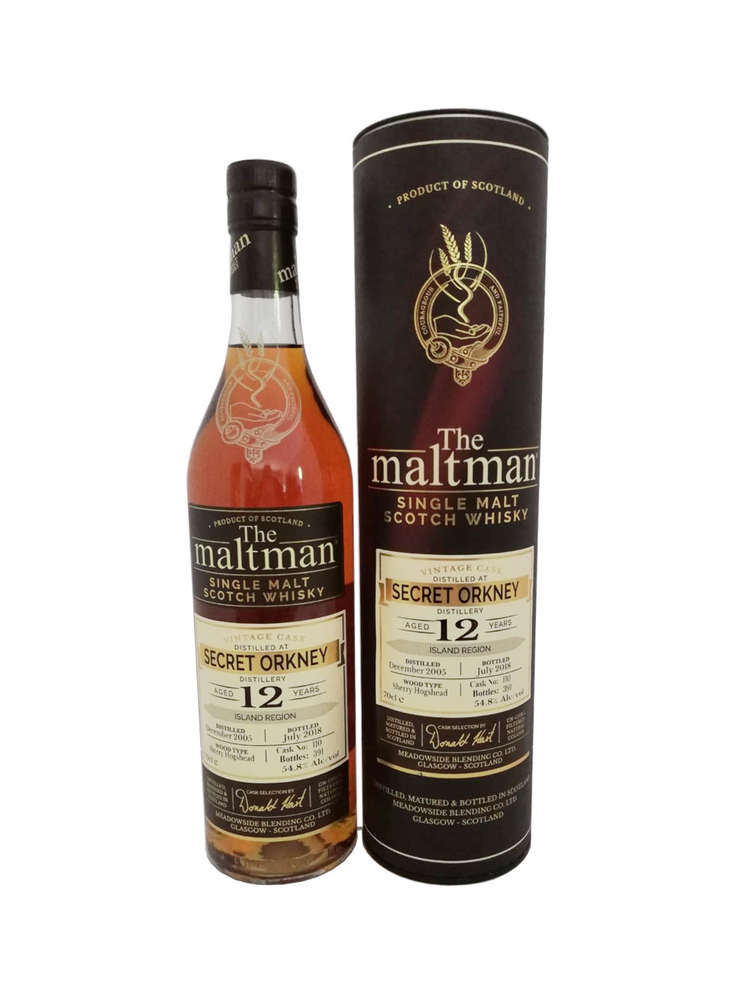Secret Orkney Distillery 2005 12 Year (The Maltman)