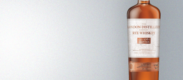 The London Distillery Company Rye Whiskey LV-1767 Edition