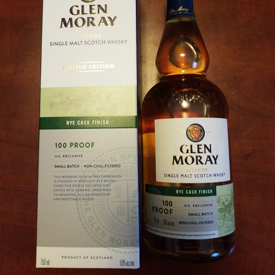 Glen Moray Limited Edition Rye Cask Finish