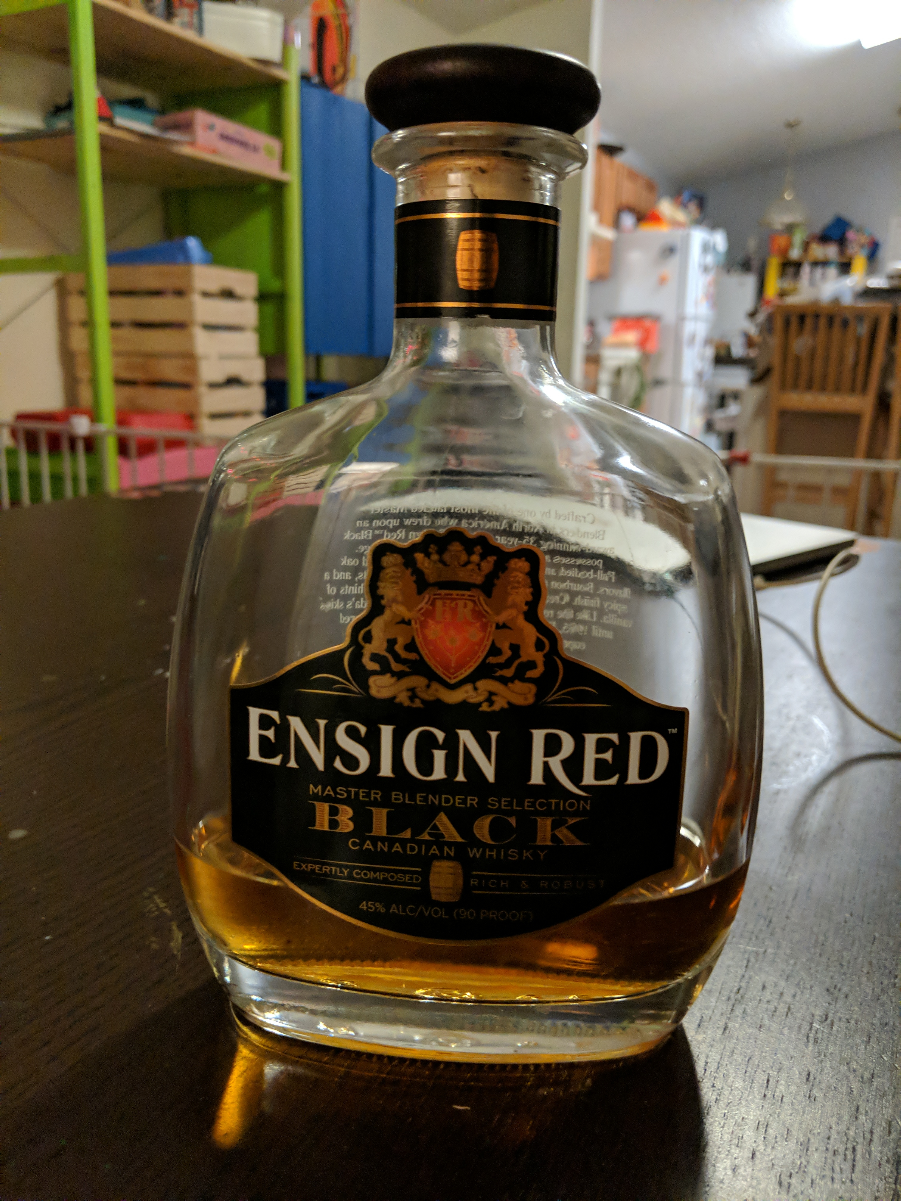 Canadian red black
