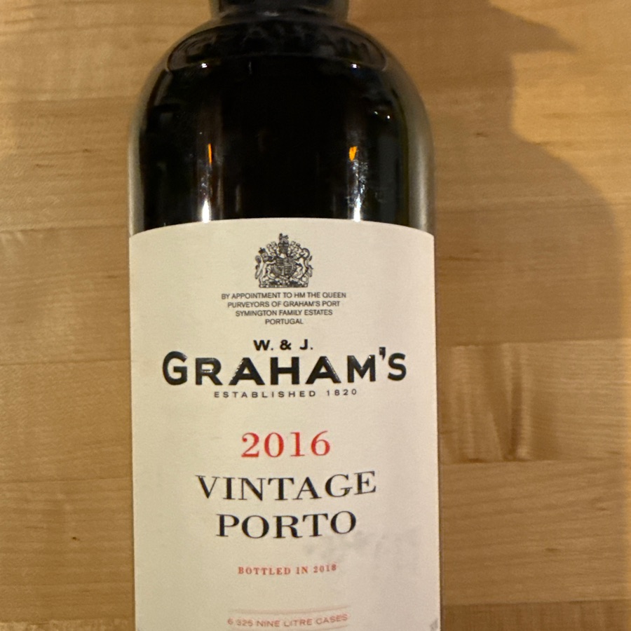 Graham's 2016 Vintage Porto