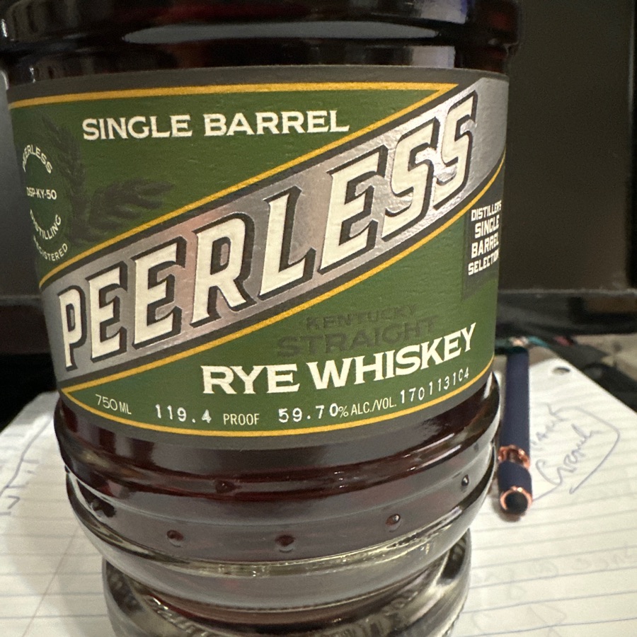 Peerless Rye single barrel  Mixed Berry Tart