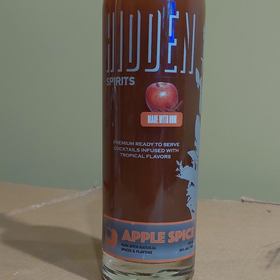 Hidden Spirits Apple Spice Rum