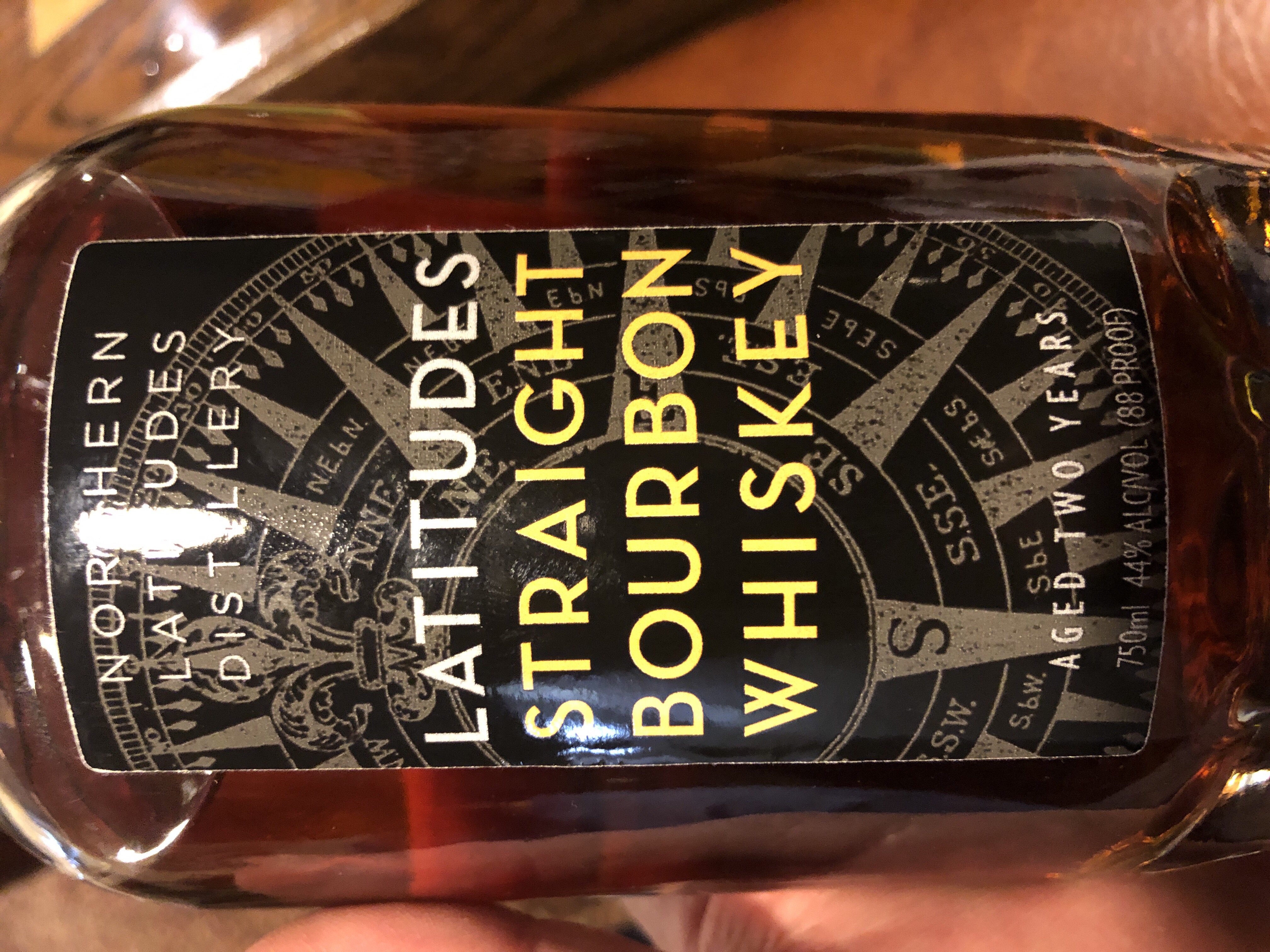 Latitudes Straight Bourbon Whiskey