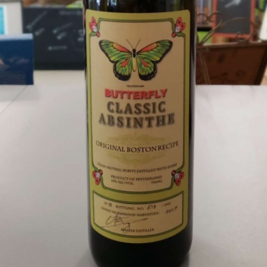 Butterfly Absinthe Boston 1902