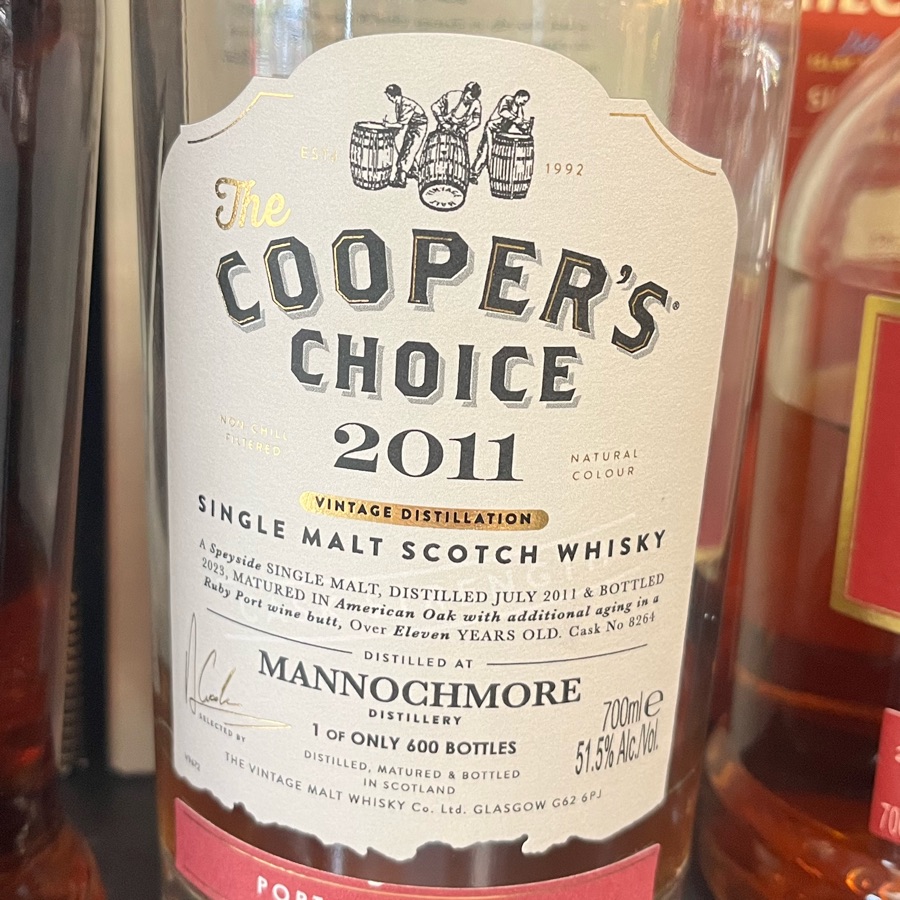 Cooper's Choice 2011 Mannochmore