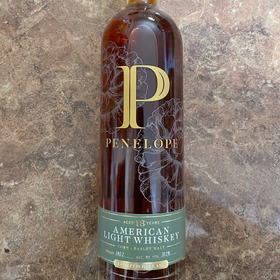 Penelope 18 Year American Light Whiskey