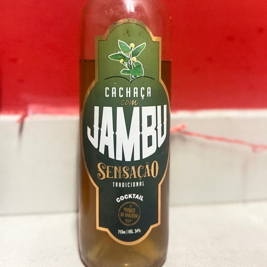 Cachaça com Jambu Sensação (Tradicional)