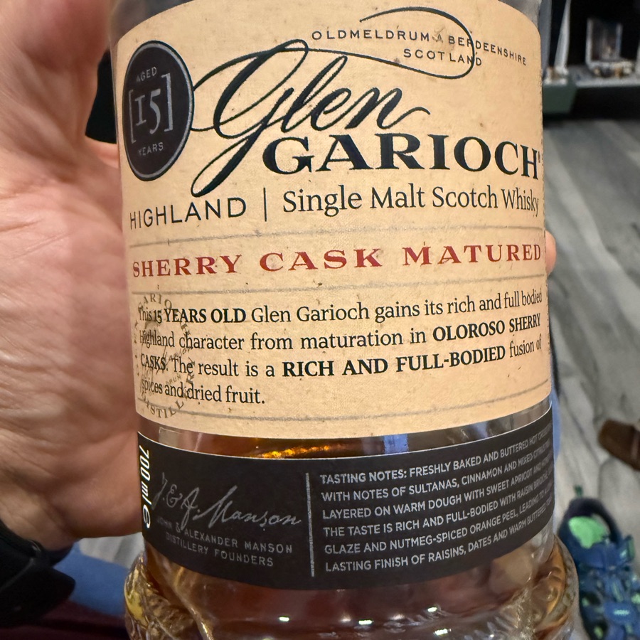 glengarioch sherry cask mature