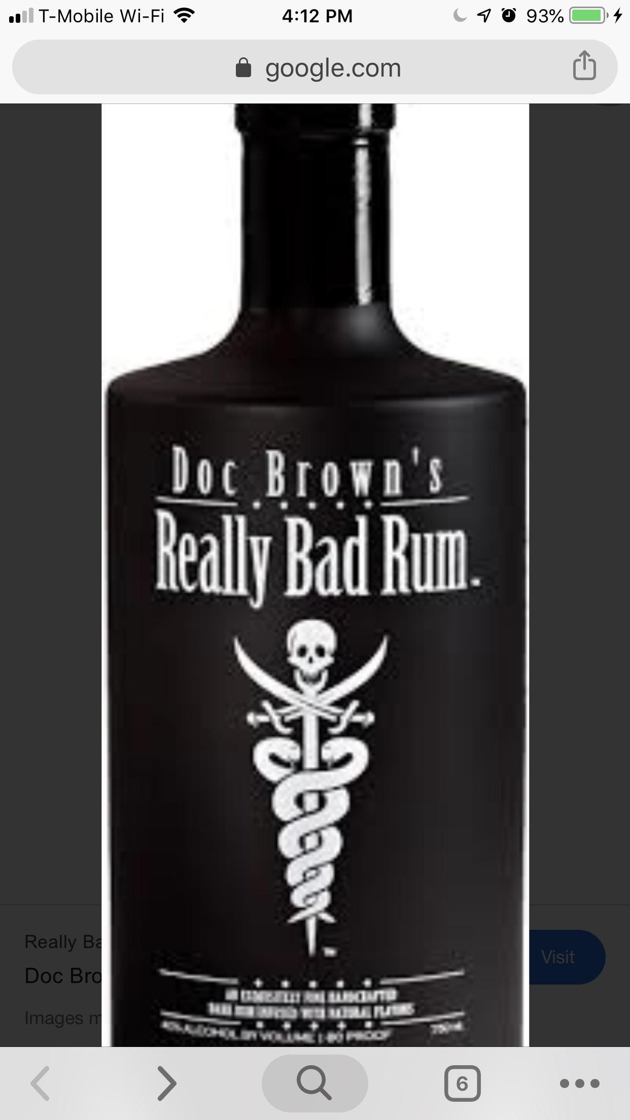 Doc Brown's Really Bad Rum