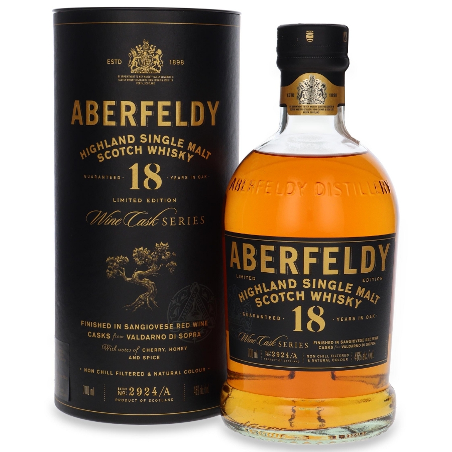 Aberfeldy 18 yo Sangiovese Red Wine Casks