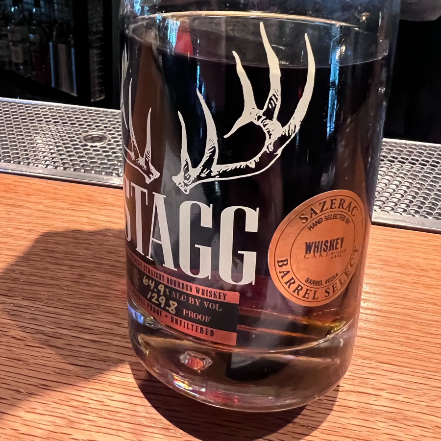 Stagg Jr Kentucky Straight Bourbon Whiskey Barrel Proof (Whiskey Cake Sazerac Barrel Select)