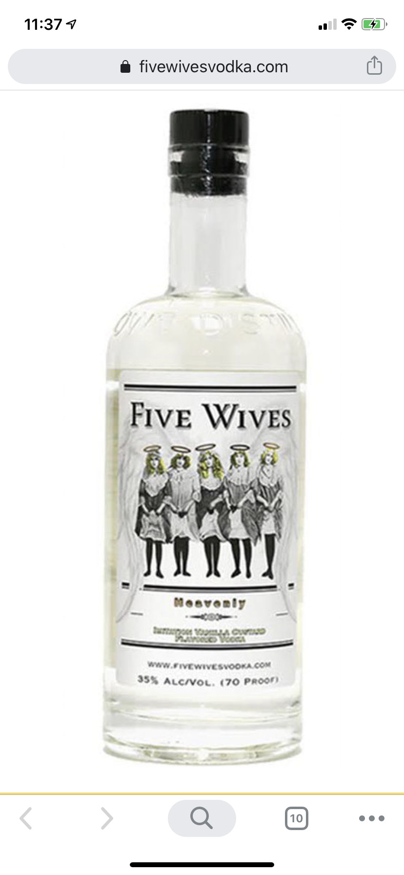 Five Wives Heavenly Vodka