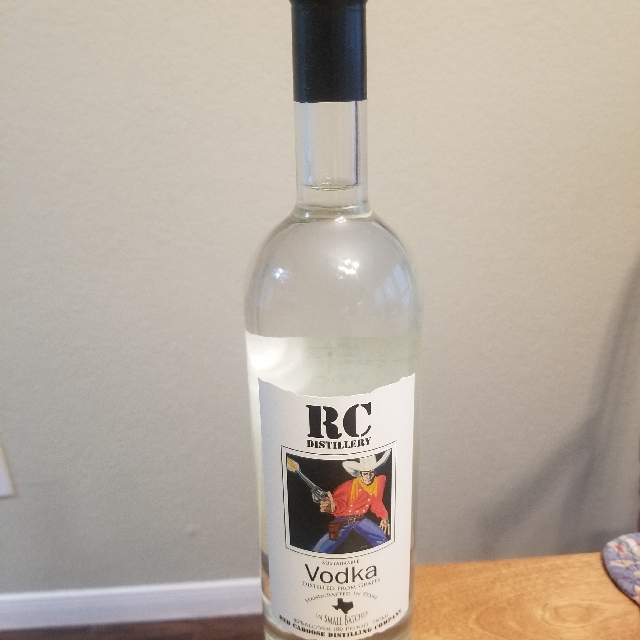 RC Distillery sustainable vodka