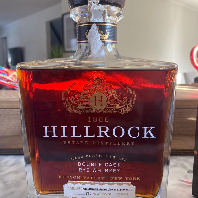 Hillrock Estate Cask Strength Single / Double Barrel Rye - 1ER Cru Sauternes #1
