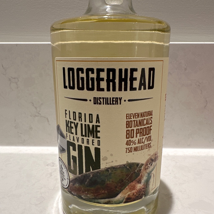 Loggerhead Distillery Florida Key Lime Flavored Gin