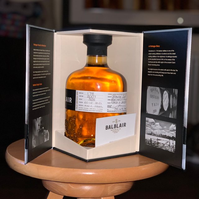 Balblair 14 Year Old 2007 Hand Bottling (Cask 328)
