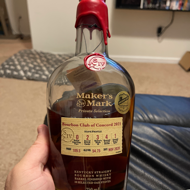 Makers Mark Private Selection Bourbon Club of Concord