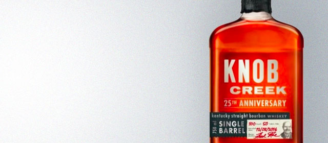 Knob Creek 25th Anniversary Single Barrel Reserve