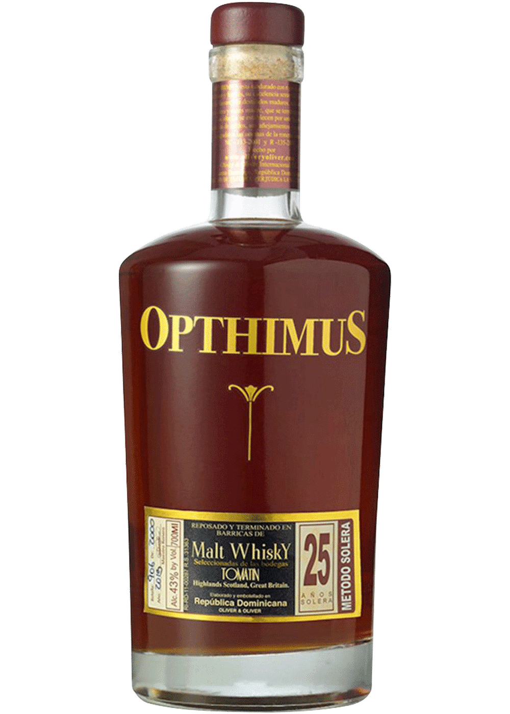 Opthimus 25-Year Malt Whiskey Finish
