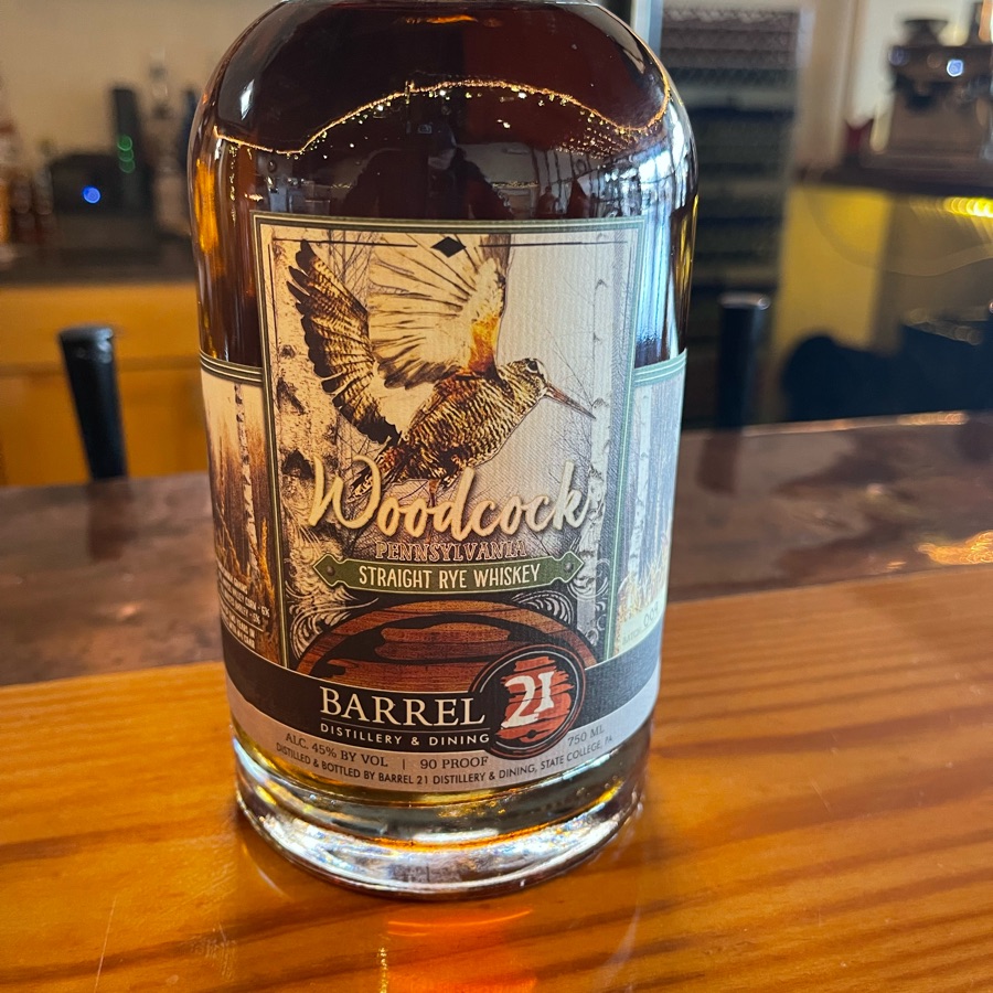 Woodcock Rye Whiskey