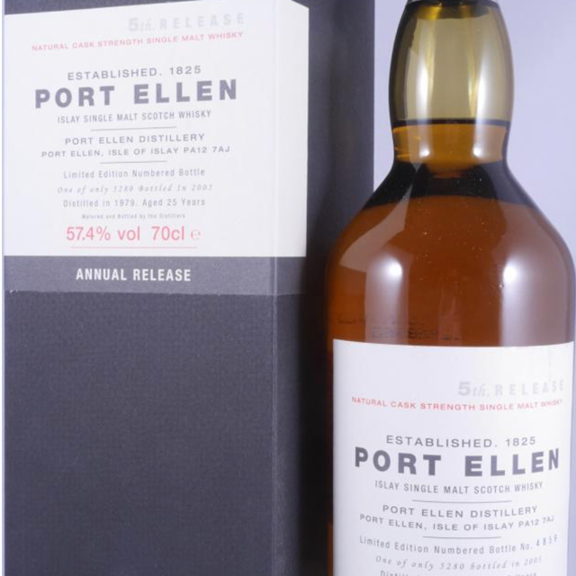 Port Ellen 5th Release 25 Year old