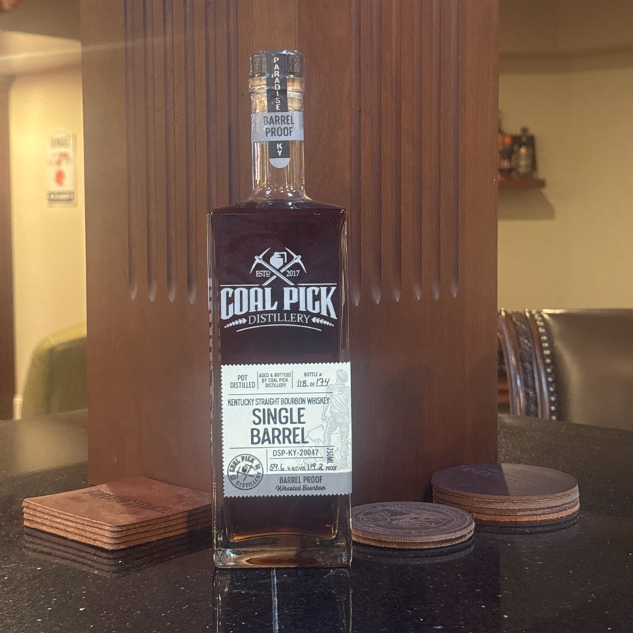 Coal Pick Distillery Barrel Proof Wheated Bourbon Barrel 74