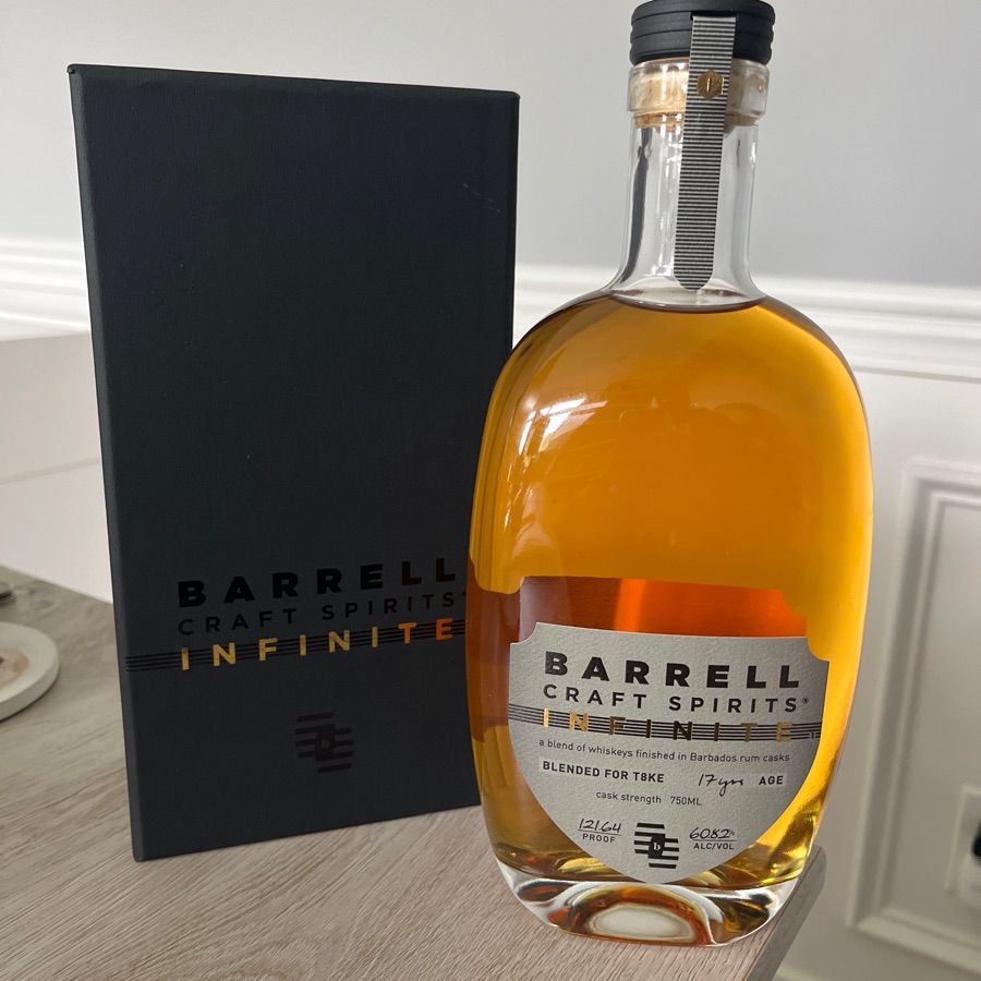 Barrell Craft Spirits Infinite Blended Finished in Barbados Run Casks