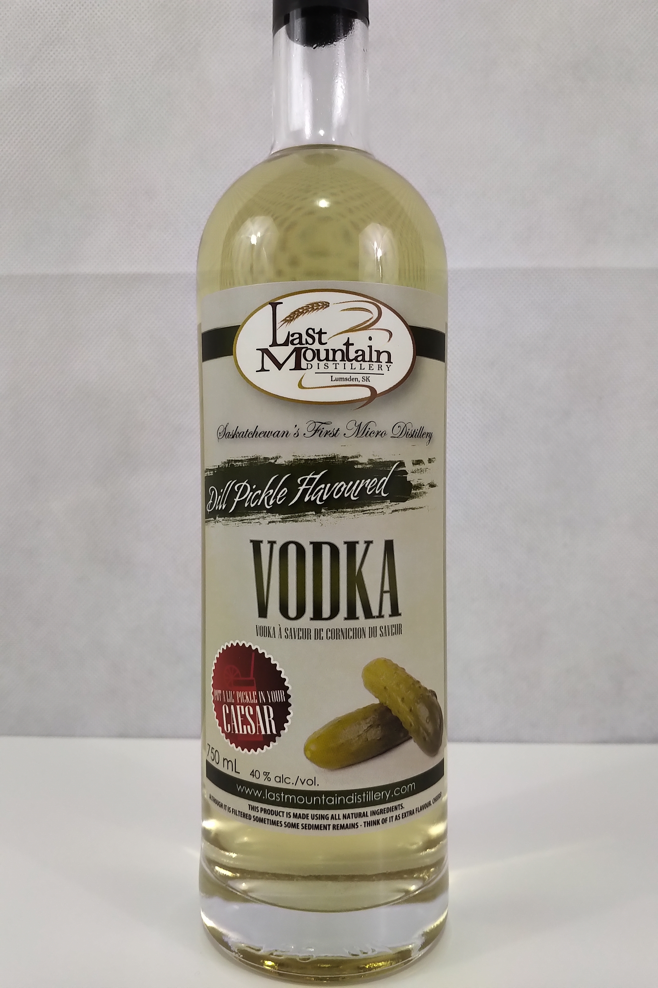 Last Mountain Dill Pickle Flavoured Vodka