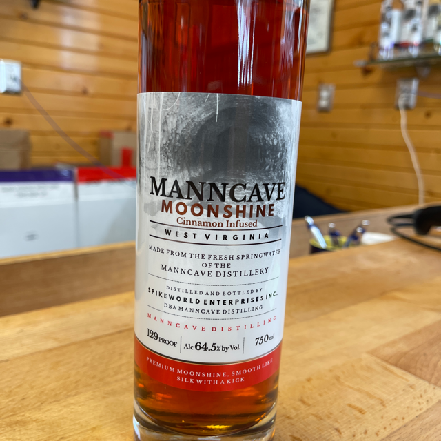 MannCave Cinnamon Moonshine