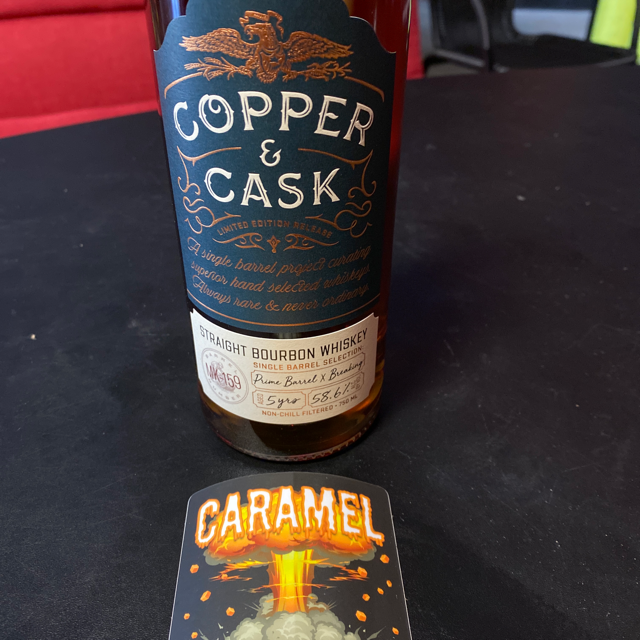 Copper & Cask Breaking Bourbon Caramel Bomb