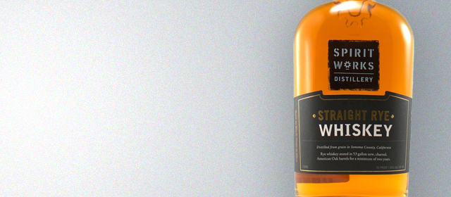 Spirit Works Straight Rye Whiskey
