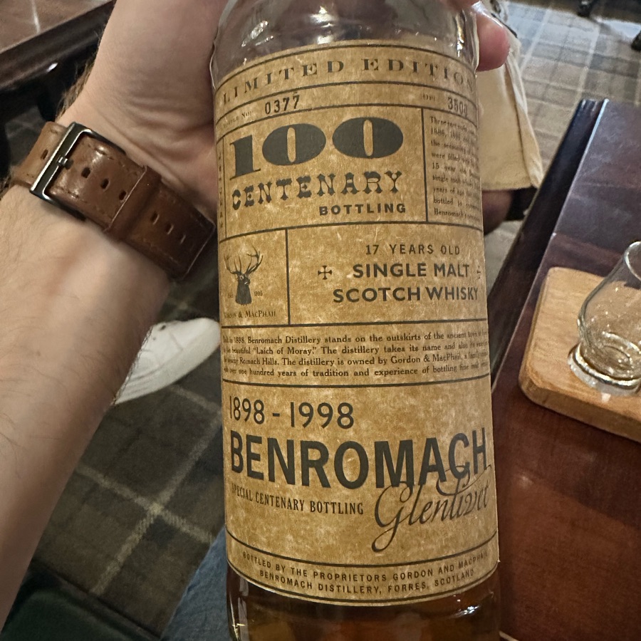 Benromach 17 Centenary